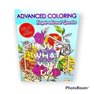 ❤️ (5/$25) INSPIRATIONAL QUOTES COLORING BOOK ❤️